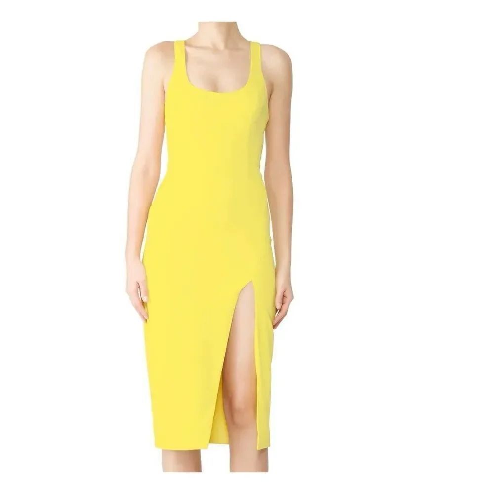 Jay Godfrey Yellow Witherspoon dress- size 8